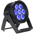 Elation SIX+ PAR S -7x 20W RGBLA+UV LED Par Wash