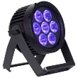 Elation SIX+ PAR S -7x 20W RGBLA+UV LED Par Wash