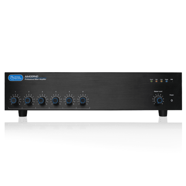 AtlasIED AA400PHD -6x 400W Mixer Amplifier with Automatic System Test Circuitry