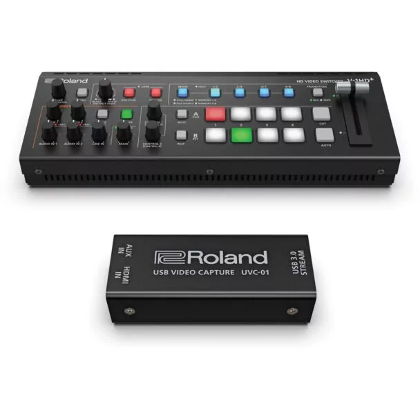 美品 Roland ローランド V-1HD HD VIDEO SWITCHER Roland V-1HD HD Video Switcher - GearclubDirect