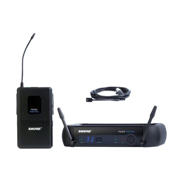 Shure PGXD14/93 Digital Wireless System with WL93 Lavalier Microphone