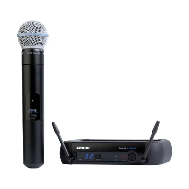 Shure PGXD24/BETA58A Digital Wireless System with Beta 58A Microphone