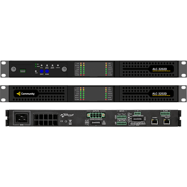Community ALC-3202D - 3200W 2-Channel DSP and Dante