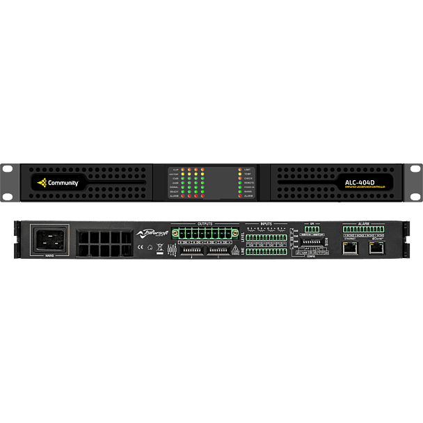 Community ALC-404D - 400W 4-Channel DSP and Dante