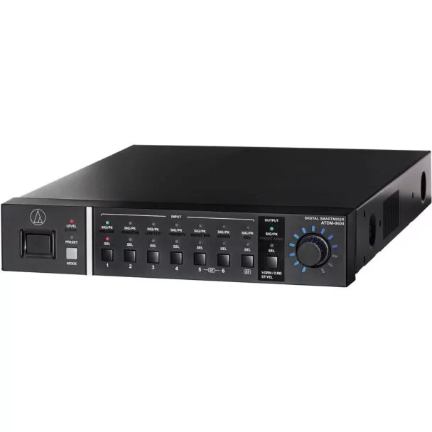 Audio-Technica ATDM-0604 -6-Channel Digital SmartMixer