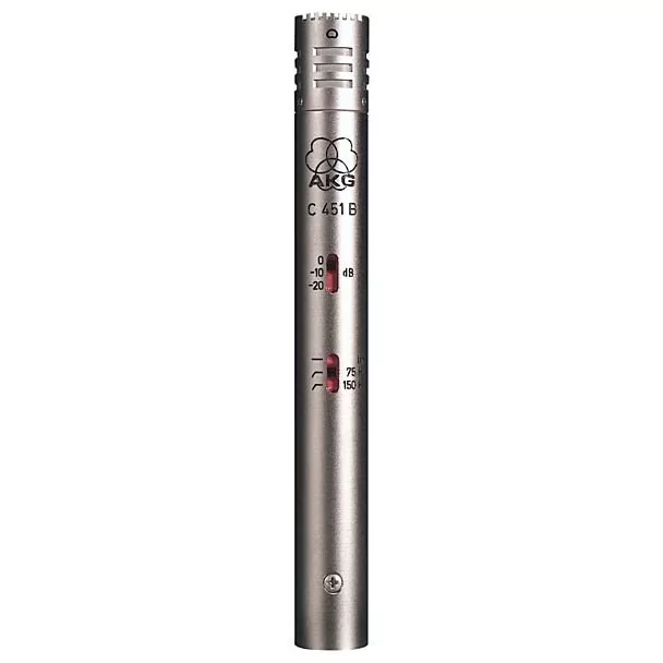 AKG C451B Cardioid Studio Instrument Condenser Microphone