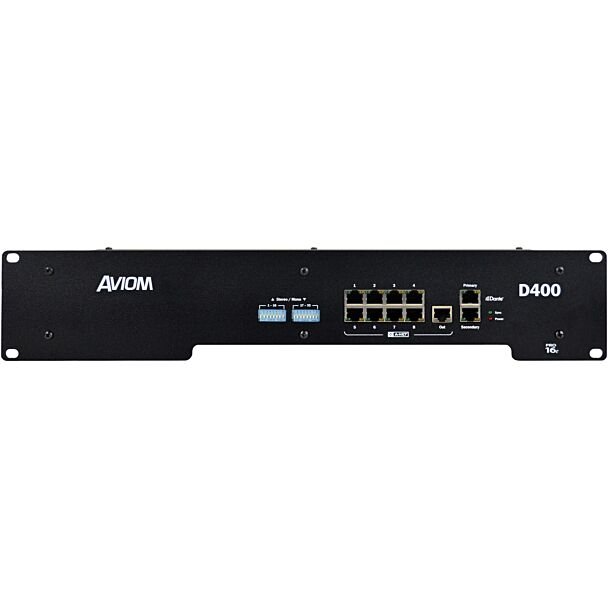 Aviom D400-Dante A-Net Distributor