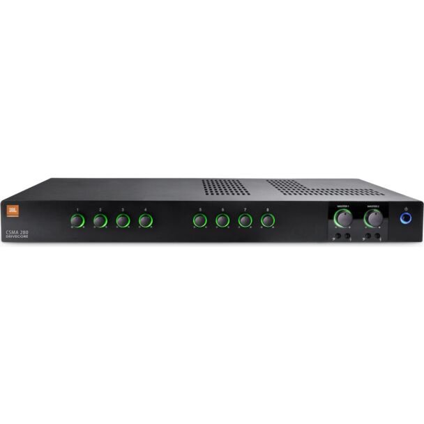 JBL CSMA280 - 8x2 80W Commercial Series Mixer/Amplifier