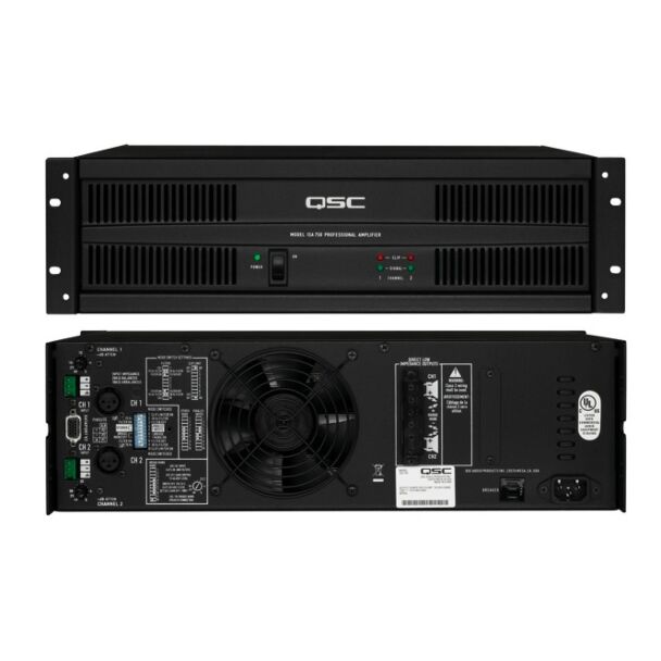 QSC ISA 280 185W ISA Series Stereo Power Amplifier