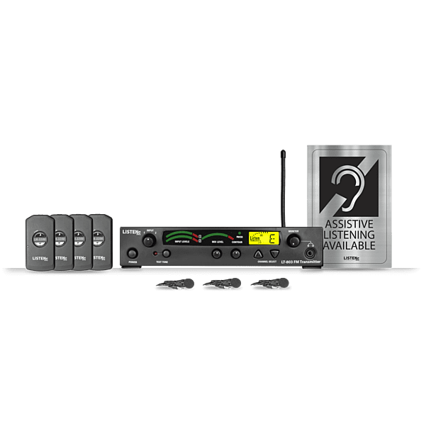 Listen Technologies LP-4VP-072-01 - Assistive Listening DSP Value Package
