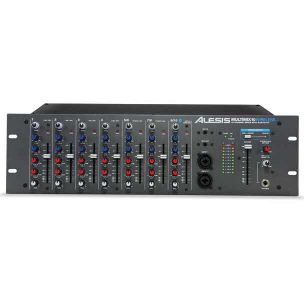 Alesis MULTIMIX 10 WIRELESS 10-Channel Mixer With Bluetooth Wireless