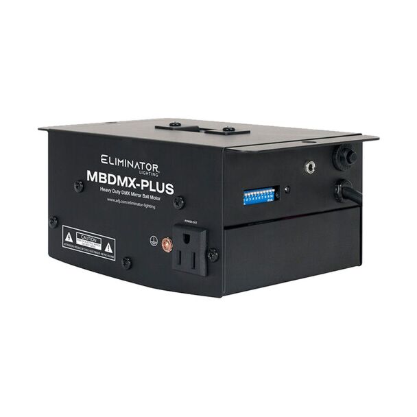 Eliminator Lighting MBDMX-PLUS-  Heavy-Duty DMX Mirror Ball Motor