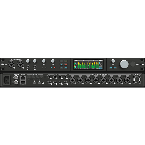MOTU 10pre - 26x28 Thunderbolt 4 / USB4 Audio Interface