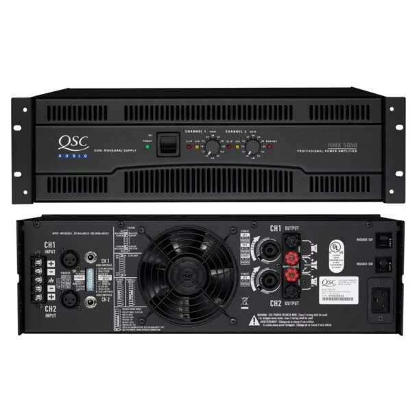 QSC RMX5050A 1100W RMX Series Power Amplifier | RK Audio
