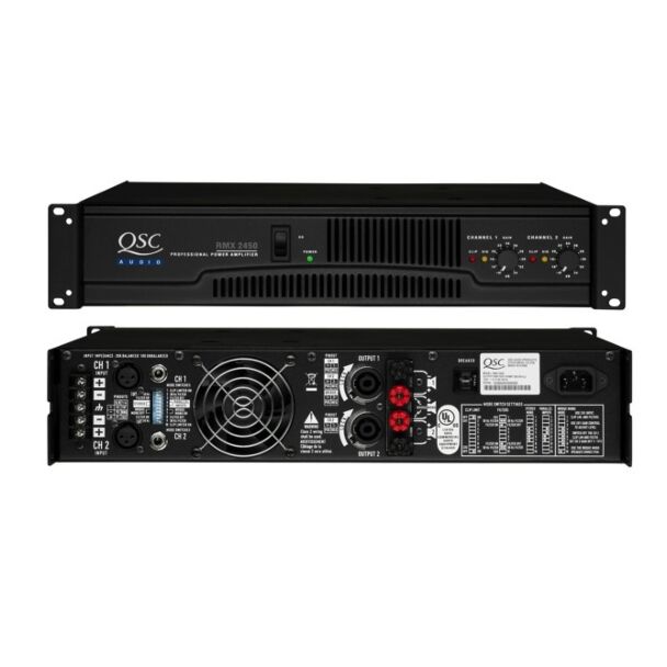 QSC RMX2450A 500W RMX Series Power Amplifier
