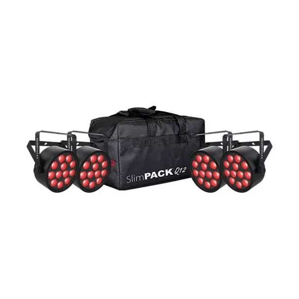 Chauvet SlimPACK Q12 ILS - Quad-Color LED Wash Bundle