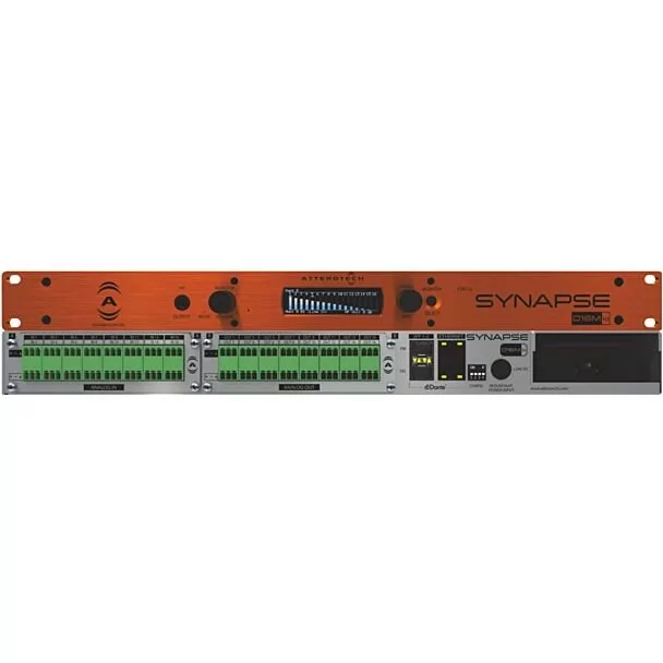 Attero Tech by QSC Synapse D16Mio - Dante/AES67 networked audio interface