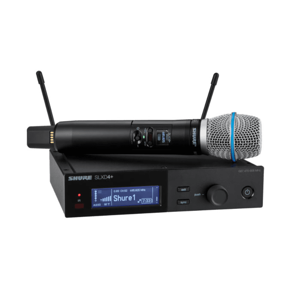 Shure SLXD24+/B87A - Digital Wireless System with Beta 87A Capsule