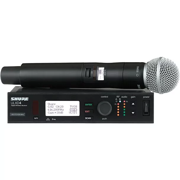 Shure ULXD24/SM58 ULX-D-Digital Handheld Wireless System