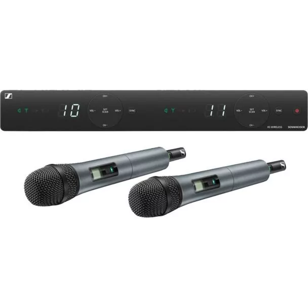 Sennheiser XSW 1-835 DUAL - Dual Wireless Handheld System With E835
