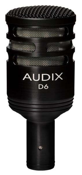 Audix D6 Dynamic Cardioid Kick Drum Microphone