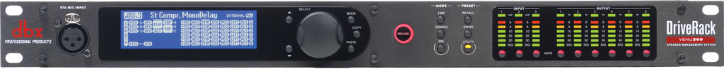DBX DriveRack VENU360 - 3x6 Loudspeaker Management System