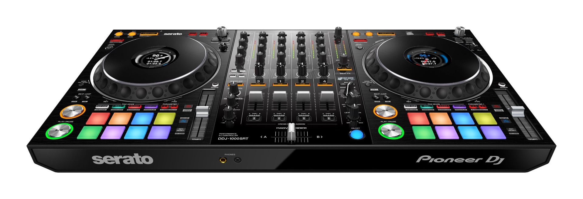 Pioneer DDJ-1000SRT -  4-Channel DJ Controller for Serato DJ Pro