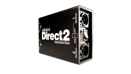 Whirlwind Direct 2 - 2-Channel Direct Box