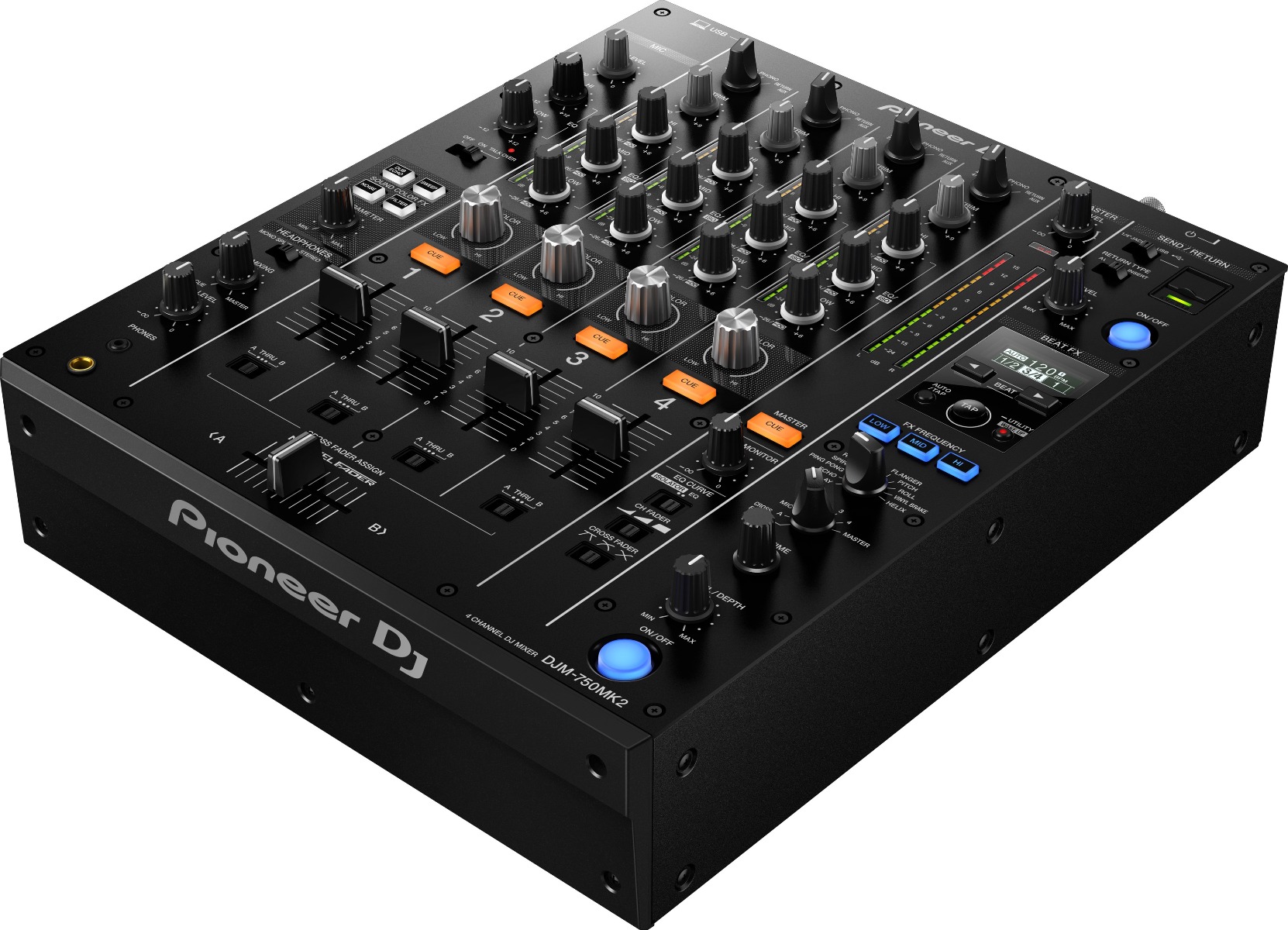 Pioneer DJM-750MK2 - 4-channel mixer with club DNA