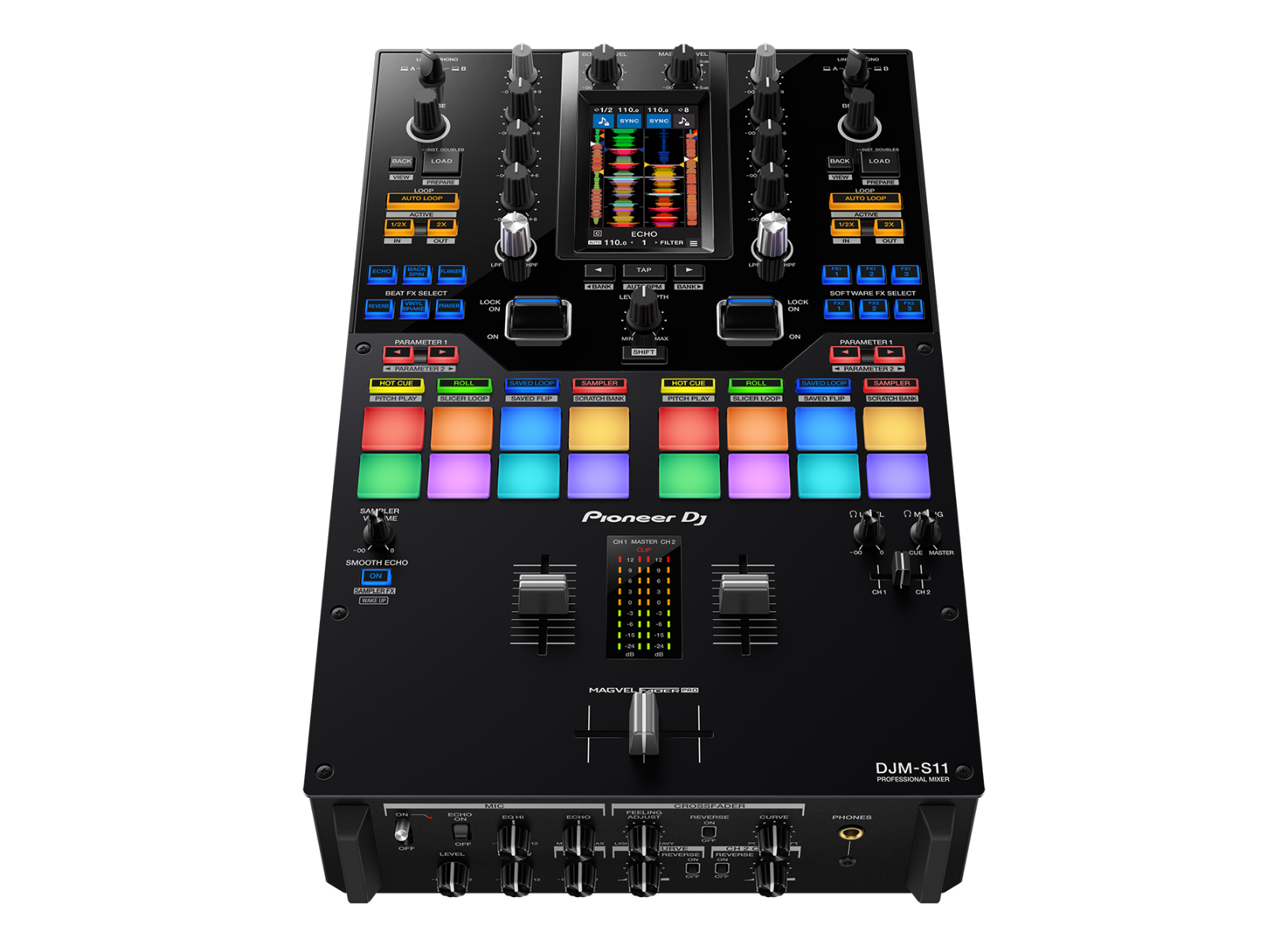 Pioneer DJM-S11- 2-Channel Scratch Style DJ mixer