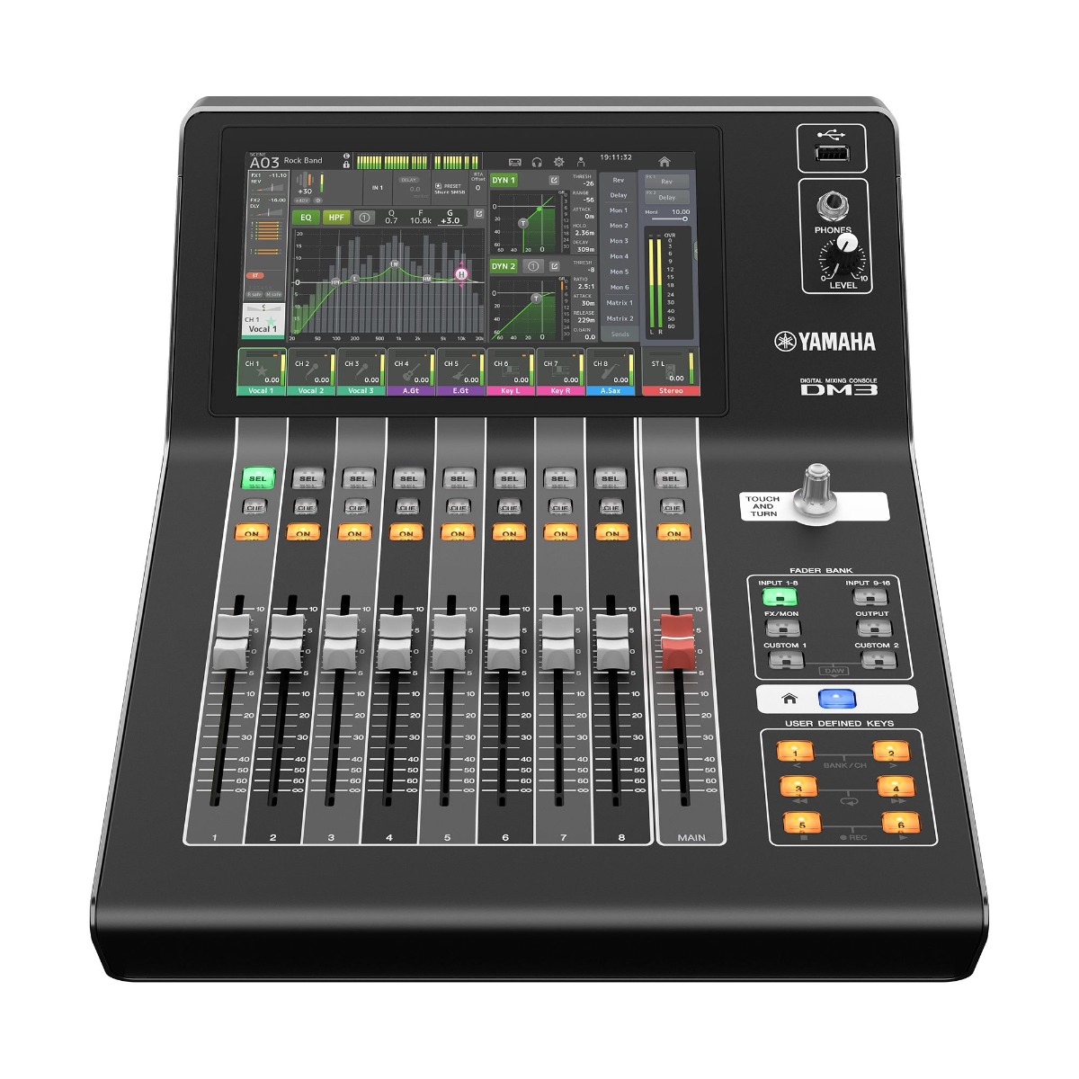 Yamaha DM3-S - 22-Channel Compact Digital Mixer 