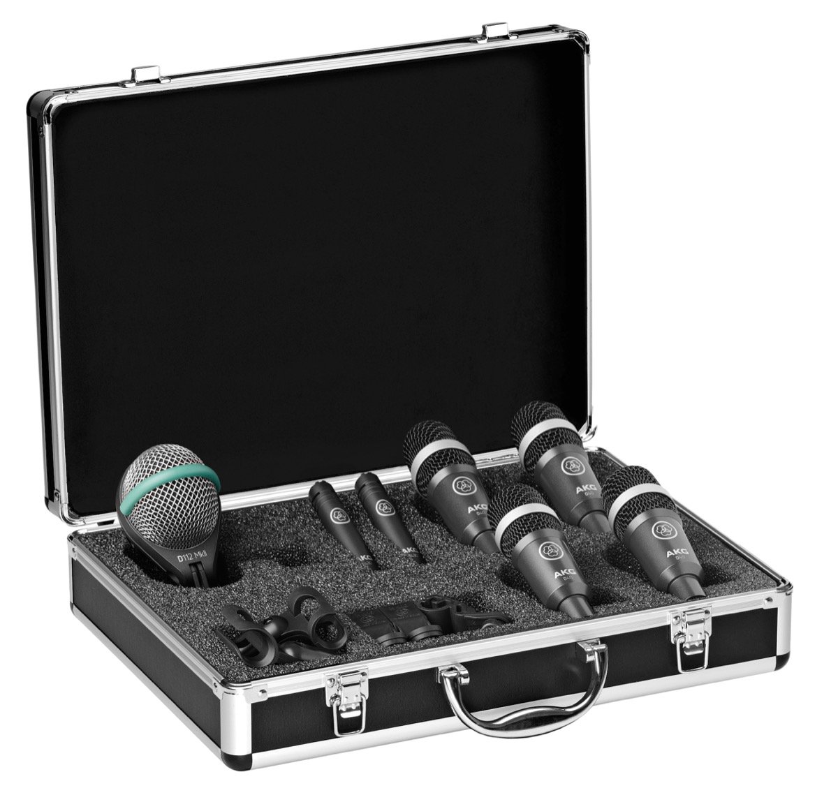 AKG Drumset Concert 1 - Professional Drum Microphone Package