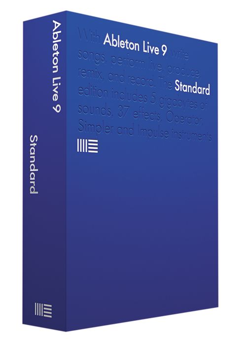 Ableton Live 9 Standard - Music Production Software