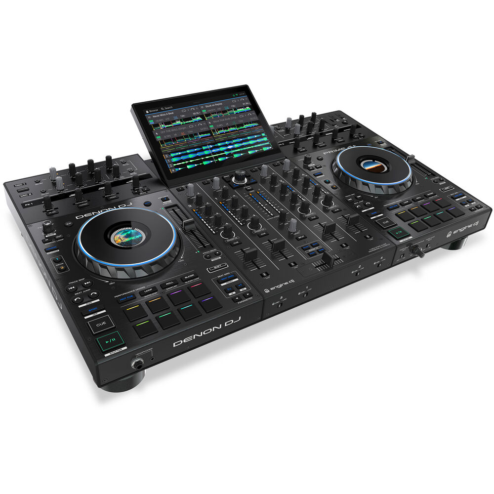 Denon DJ Prime 4+ Standalone 4 Deck DJ Controller