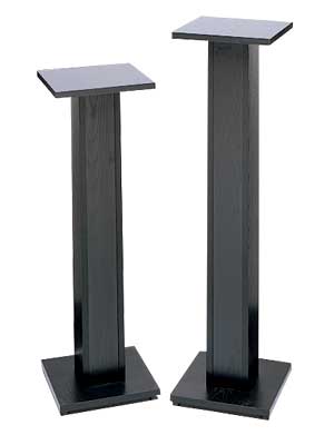 Raxxess ERSS-36 36" High Monitor Stands with Black Finish (Pair)