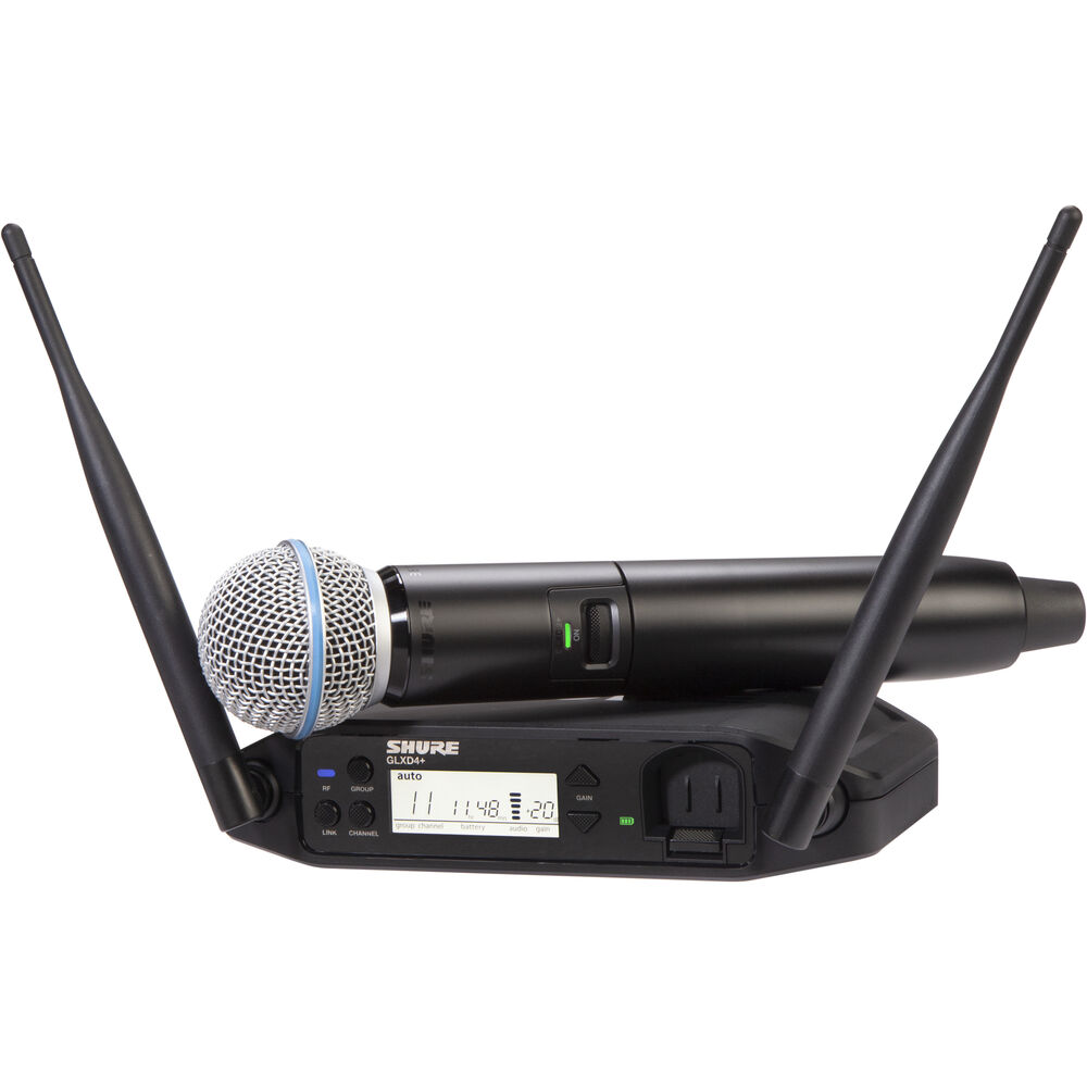Shure GLXD24+/B58 - Digital Wireless Handheld System