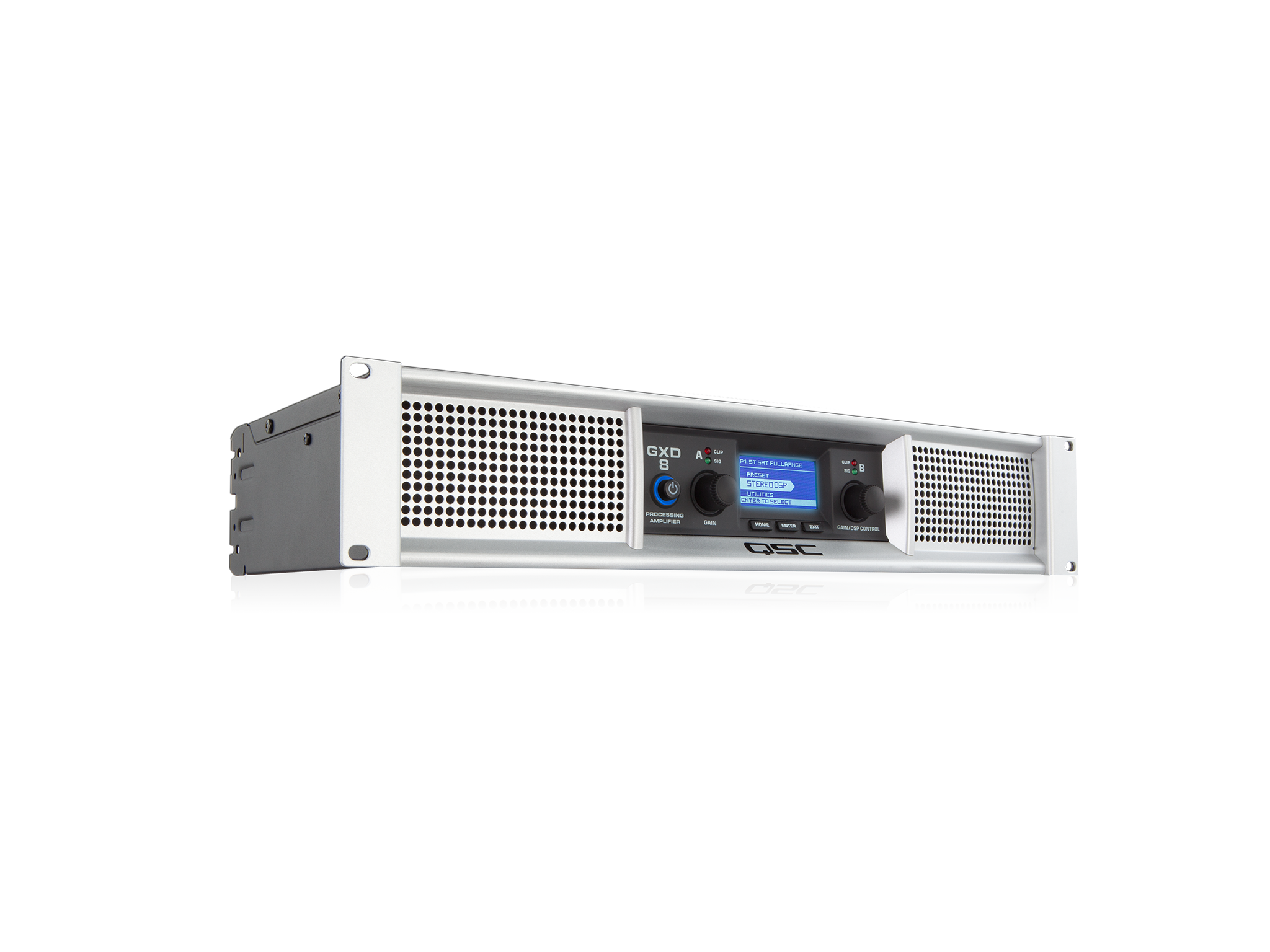QSC GXD 8 - 2-Cannel 800W Professional Processing Power Amplifier