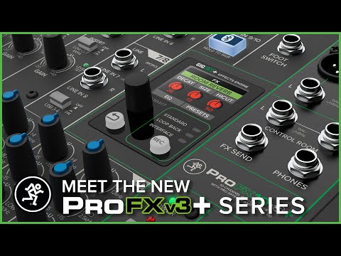 Mackie ProFX12v3+ - 12-Channel Analog Mixer