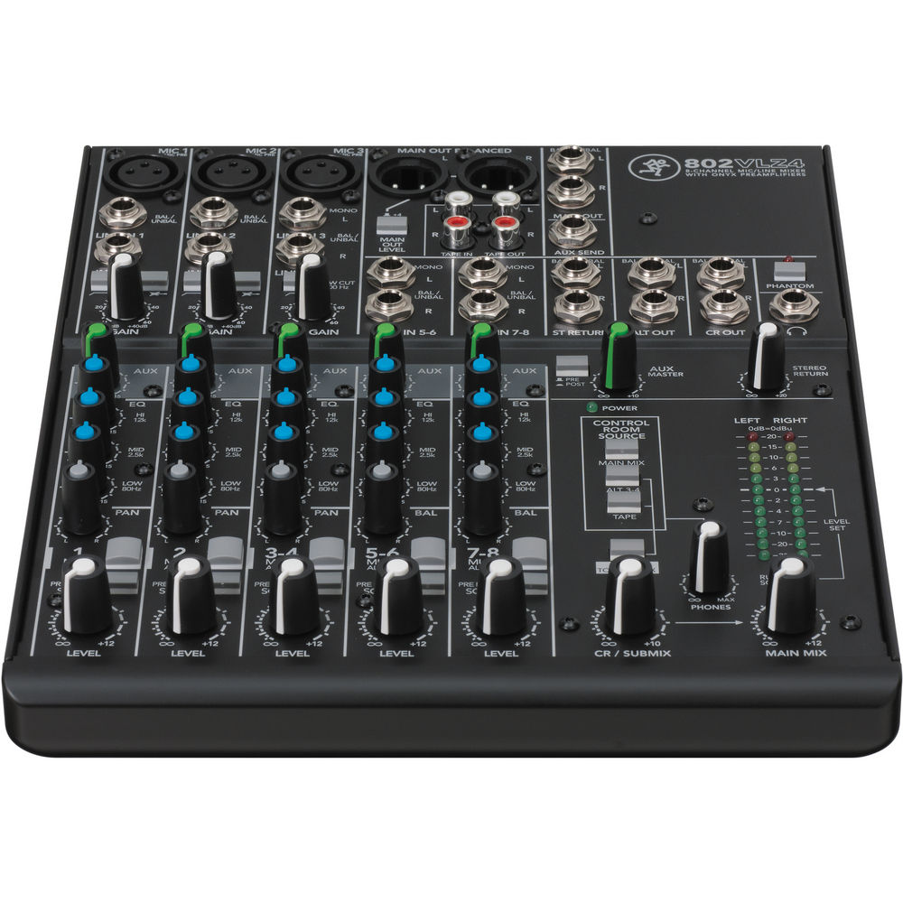 Mackie 802VLZ4 - 8-Channel Analog Mixer