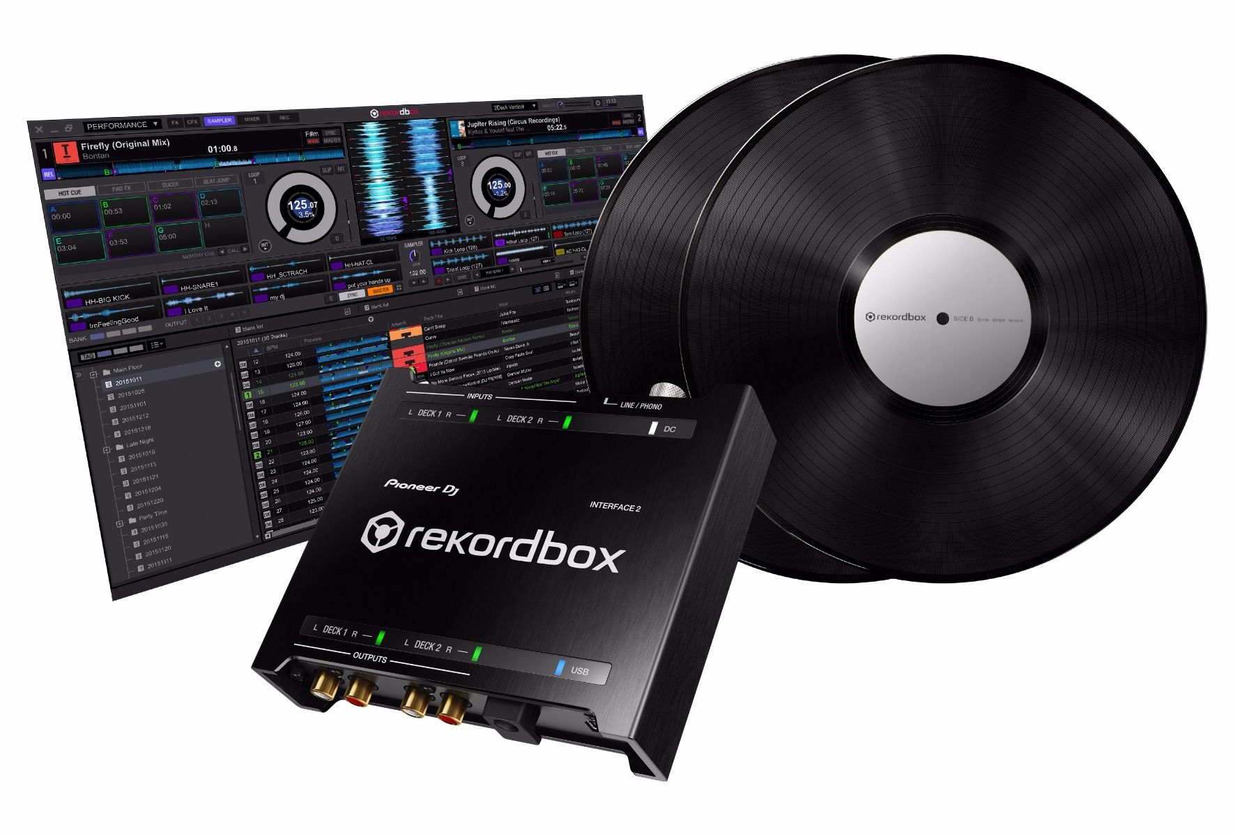 Pioneer INTERFACE 2 Audio Interface with rekordbox dj and DVS