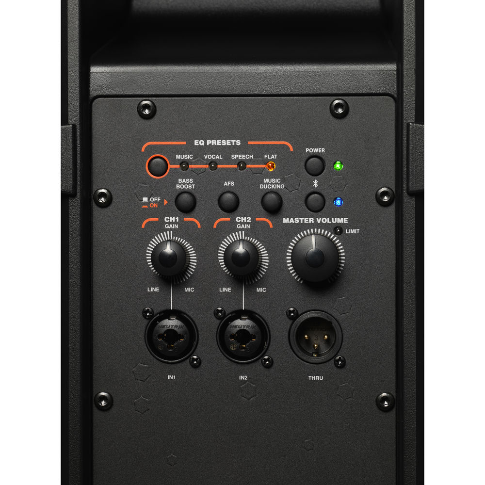 JBL IRX108BT - 8" Powered Portable PA Loudspeaker with Bluetooth