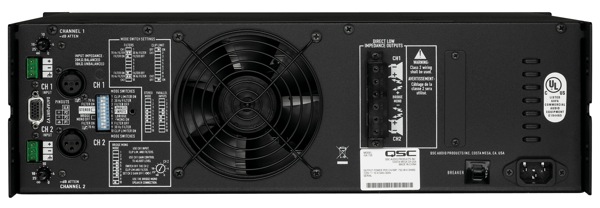 QSC ISA 750 450W ISA Series Stereo Power Amplifier