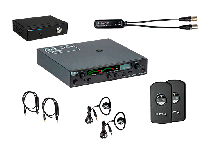 Listen Technologies LCS-120-01-D - Wi-Fi/RF Base (Dante) System