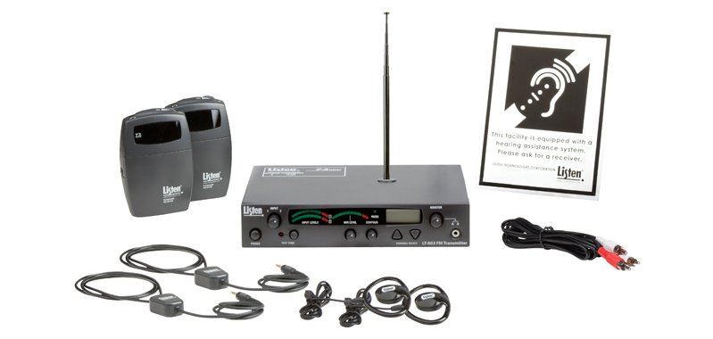 Listen Technologies LS-40-072 - Essentials Starter Stationary RF System