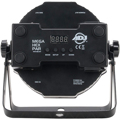 ADJ Mega Flat Hex Pak - 4-Pack RGBWA+UV Par Light
