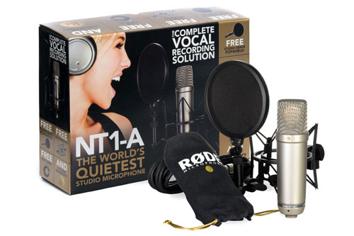 Rode NT1-A Large Diaphragm Studio Condenser Microphone