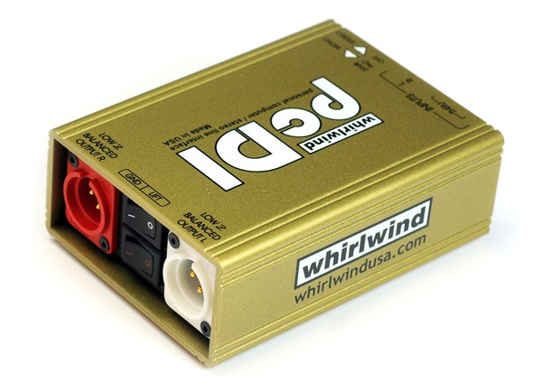 Whirlwind PCDI -With Dual RCA Direct Box