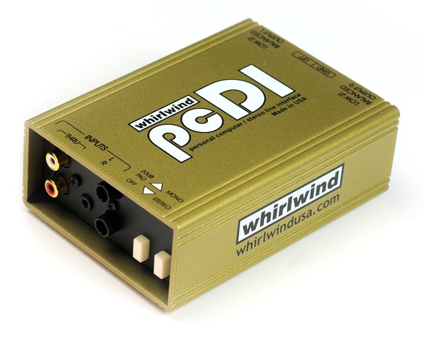 Whirlwind PCDI -With Dual RCA Direct Box