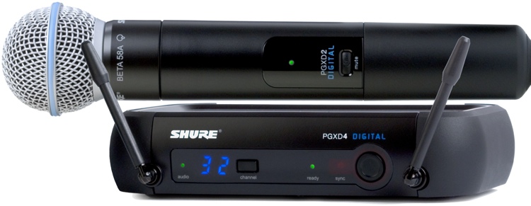 Shure PGXD24/BETA58 - Handheld Wireless System