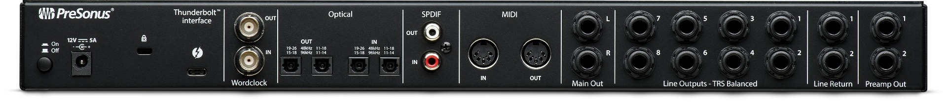 PreSonus Quantum 2626 - Thunderbolt 3 Audio Interface